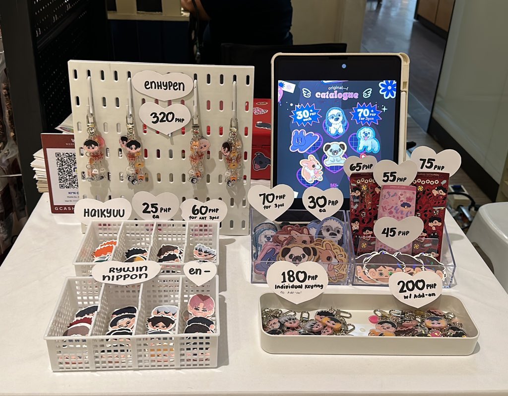 daydreams_ph's tweet photo. . ⋆ ˚  Small Pop Up Booth Open in BGC ୧˚ ✧˚ ·

See you @ Central Square BGC (Indoor Lower Ground near Shake Shack and in front of PotteryBarn) 👀

꒰ Stickers&amp; Keyrings ꒱
⚬ Haikyuu
⚬ Ryujin Nippon (YuYuRan)
⚬ Enhypen Stickers and Keyrings
⚬ Original Doggie Stickers

—🫶 https://t.co/kNRXxYjcb5