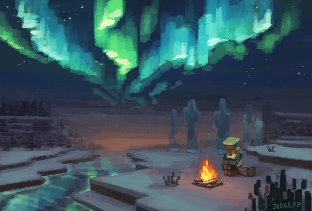 Thank you so much for 3k
#digitalart #Minecraft