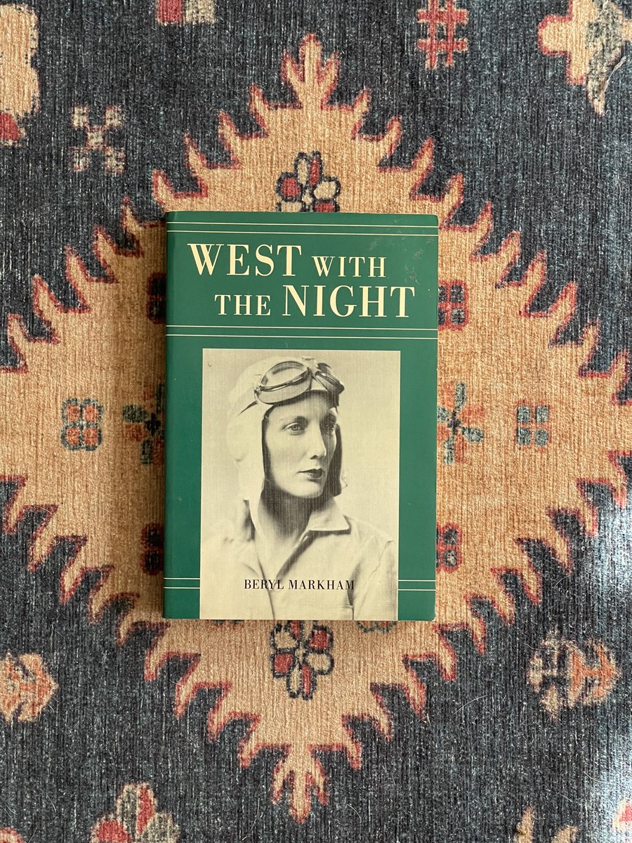 wombhousebooks's tweet photo. West with the Night by Beryl Markham. Paperback, 1983. #berylmarkham https://t.co/1cUh7Tkiri https://t.co/SdAhfWXift