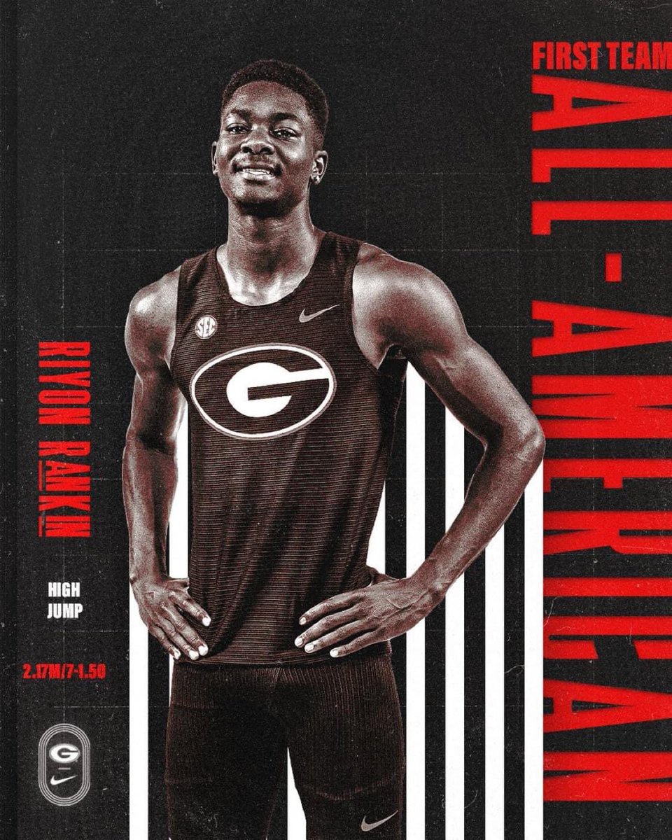 We are so proud of Riyon Rankin and his performance at The NCAA National Championship Track and Field Meet. He finished 7th in the nation! First Team All-American! Everyone give him love for representing our city at the highest collegiate level!