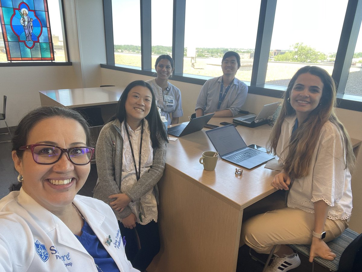 The new IM residency chiefs and the palliative care attendings.  We will do great things together <a href="/im_slu/">SLU Internal Medicine Residency</a> @DrBuckholdSLU <a href="/RaviNayakMD/">Ravi Nayak, MD,FCCP, FRCP</a>
