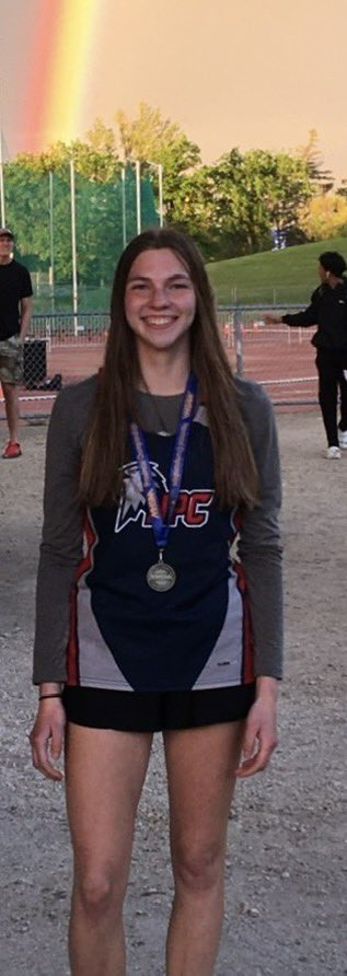 Congrats to Taya … Provincial High Jump Silver Medalist!!