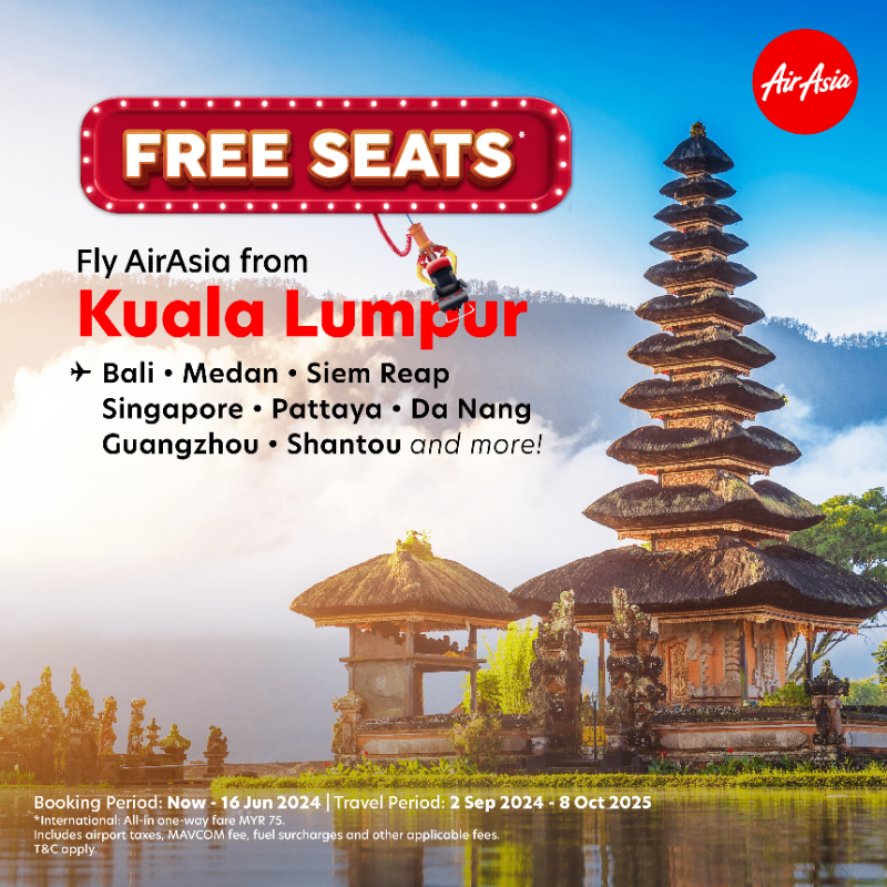 airasia's tweet photo. ✨ Claw-some #AIRASIAFREESEATS* are happening now on #AirAsiaMOVE! 💺✈️