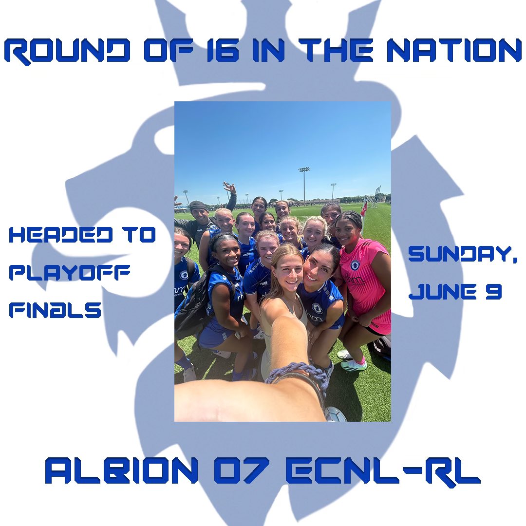 After 3 tough playoff games.. WE EARNED A SPOT IN THE SOUTH REGIONAL FINALS!! Only 1️⃣6️⃣ teams in the NATION have reached this stage‼️

We will now be competing versus <a href="/FCDallas07gECRL/">FC Dallas 07/06G ECNL RL1</a> this Sunday for a spot at nationals!!