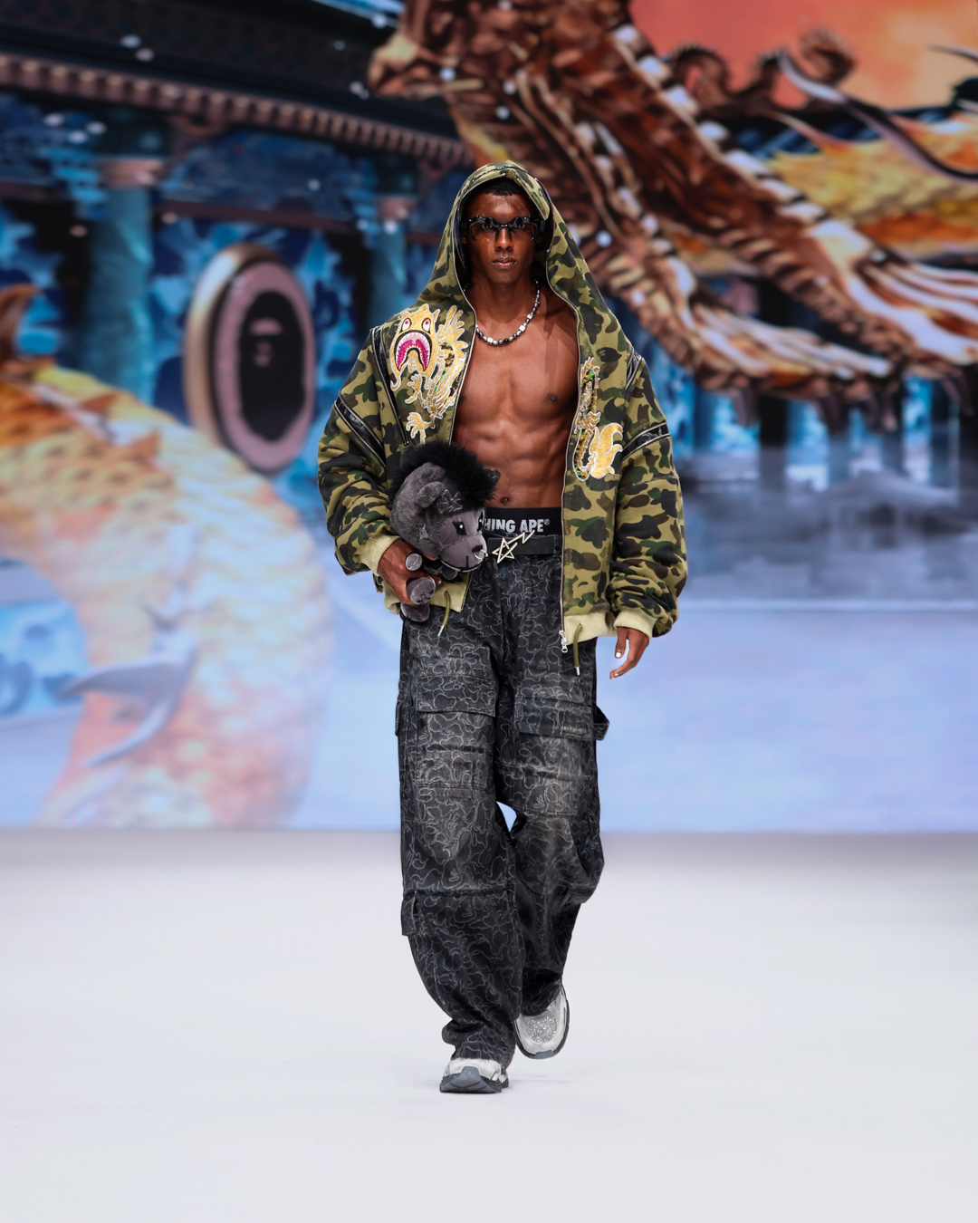 BAPE.COM on X: "*A BATHING APE® FALL/WINTER 2024 RUNWAY SHOW | BAPE® FW24  #ABATHINGAPE #BAPE #BAPEFW24 https://t.co/dkBOzvbkp4" / X