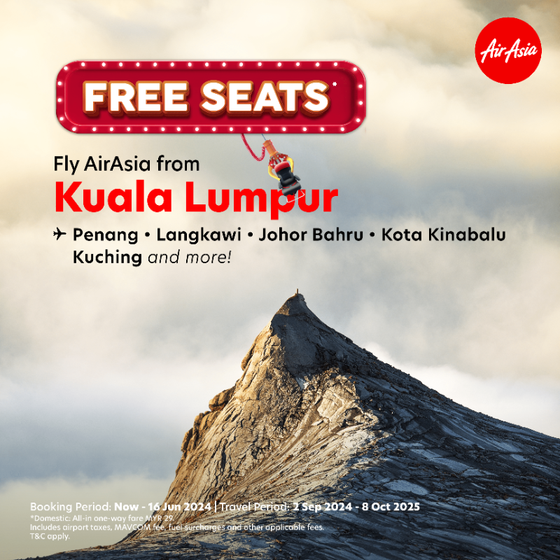 airasia's tweet photo. ✨ Claw-some #AIRASIAFREESEATS* are happening now on #AirAsiaMOVE! 💺✈️