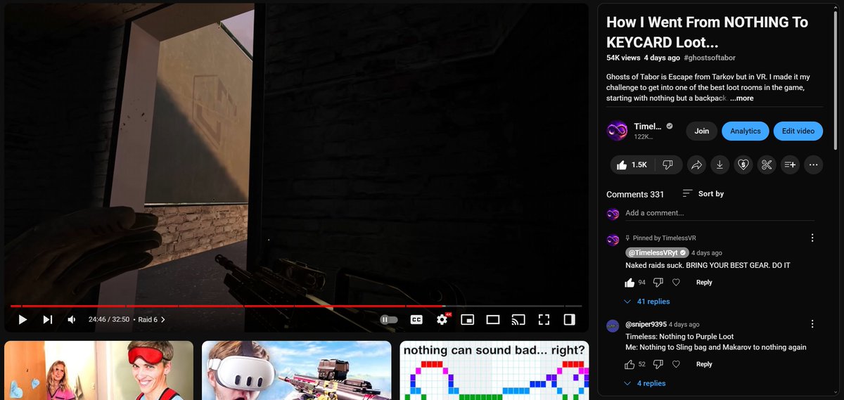 _TimelessVR's tweet image. this is the shittiest YouTube update i've ever seen