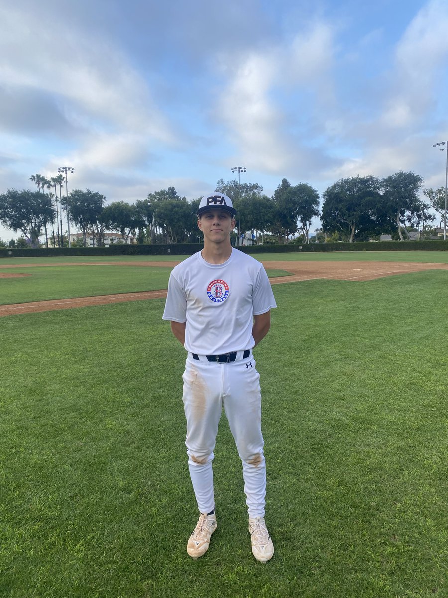 FiveToolCA's tweet photo. F: @pfabak2025 6, TPA 365 1
PoG: Landon McDonald 3-3, 2 2B
Pitcher: Ethan Myers 3 IP, 5K, 0H https://t.co/VEfX9Qz2AS