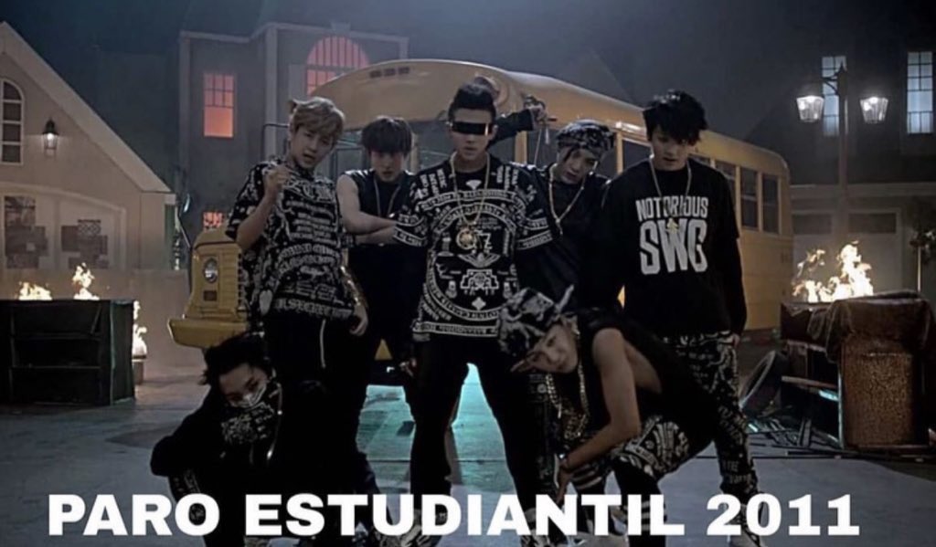 nadie:
los bts cada vez que los enfocaba una cámara entre 2013 y 2014: