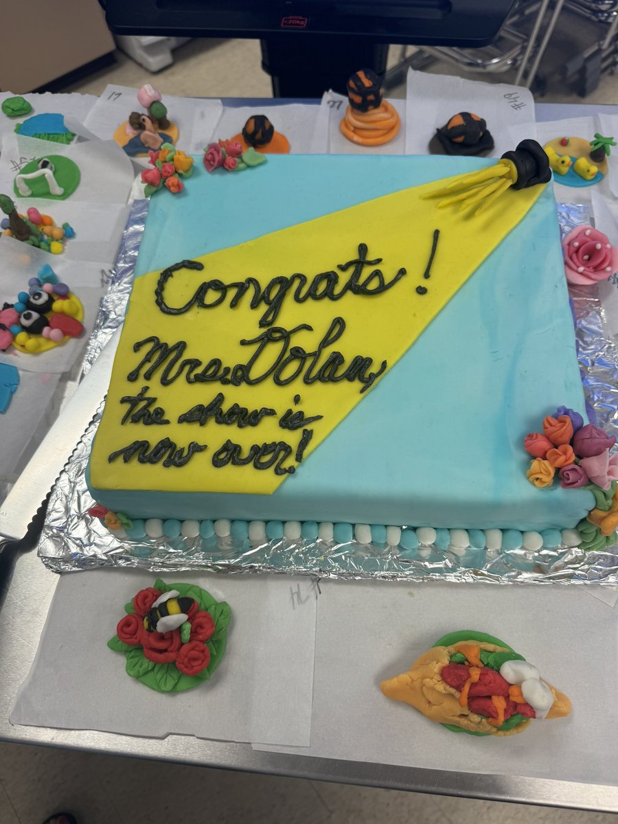 Congratulations! Mrs. Dolan, the show is now over! <a href="/Gaithersburg_MS/">Ann Dolan</a> 
Celebrating our wonderful principal’s retirement!