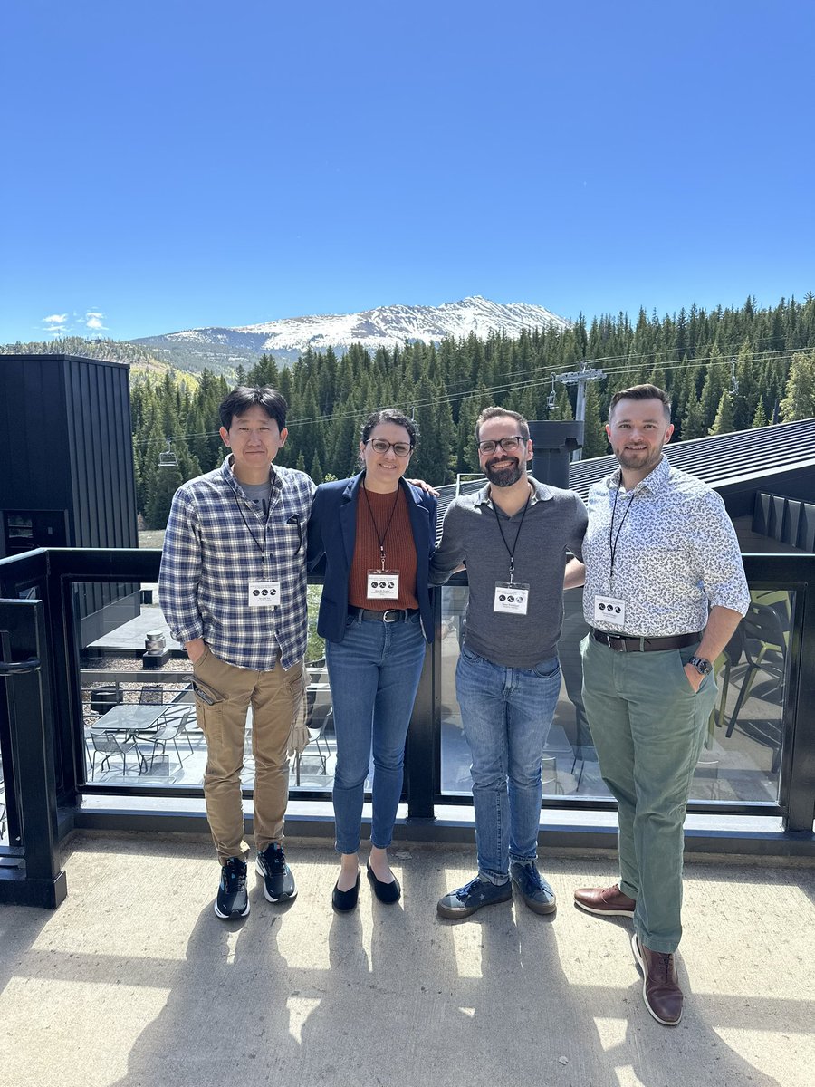 DADiMaggioJr's tweet photo. Had an amazing time at the 68th @WindRiverConf in Breckinridge, CO! As always, great science and great company! Shoutout to everyone that presented and an extra shoutout the #brinsmadelab representation! https://t.co/lvgDTC8OLW