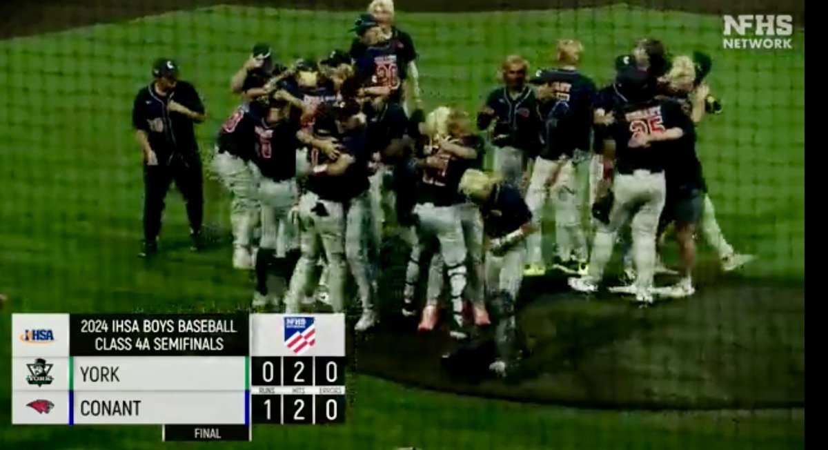 One more game for the history books! So proud of these boys!! <a href="/conantathletics/">Conant Athletics</a> <a href="/ConantCougars/">Conant High School</a> <a href="/IL_HPP/">IL Human Performance Project</a>