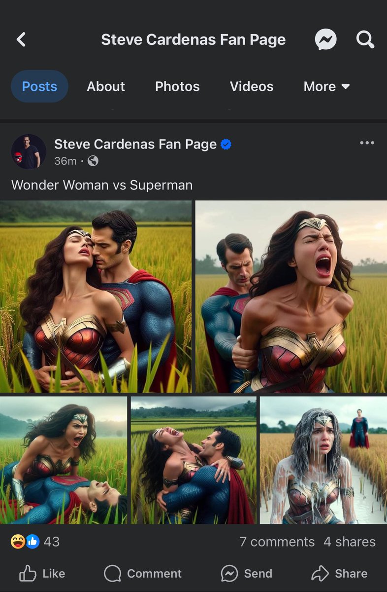 supermanofokc's tweet photo. @facebook #facebook is asleep at the wheel! Hacked 3 years ago and they don’t seem to care. Look at the filth being posted! Make this right Facebook! Give @SteveCardenasPR his page back!! #powerrangers #mmpr #redranger #rocky https://t.co/3ajjddrbet