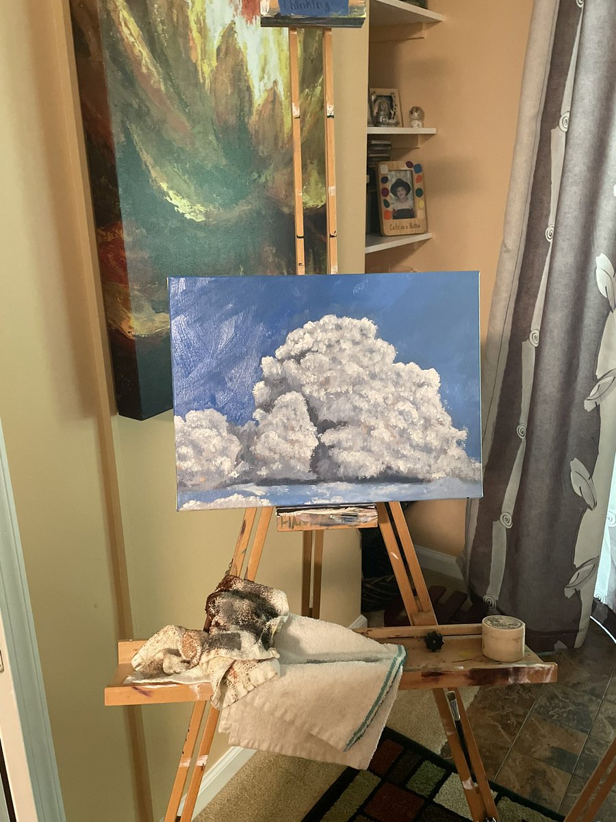 patrickotart's tweet photo. Trusting the process #painting https://t.co/jAypKhc4eI