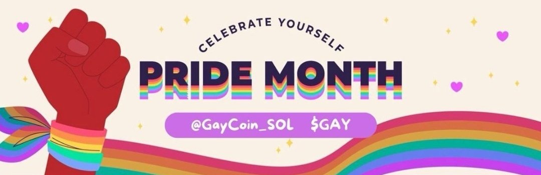 FisicaGu's tweet photo. @blknoiz06 The next easy X1000 its @GayCoin_SOL🌈 . Easy play, get a big bag before it gets to the Pride Day🏳️‍🌈 Bullrun🔥🙌 Big marketing strategy plus all atention on it. 😎🧠💯💙💎🙌 https://t.co/TMYvwWRVOl
