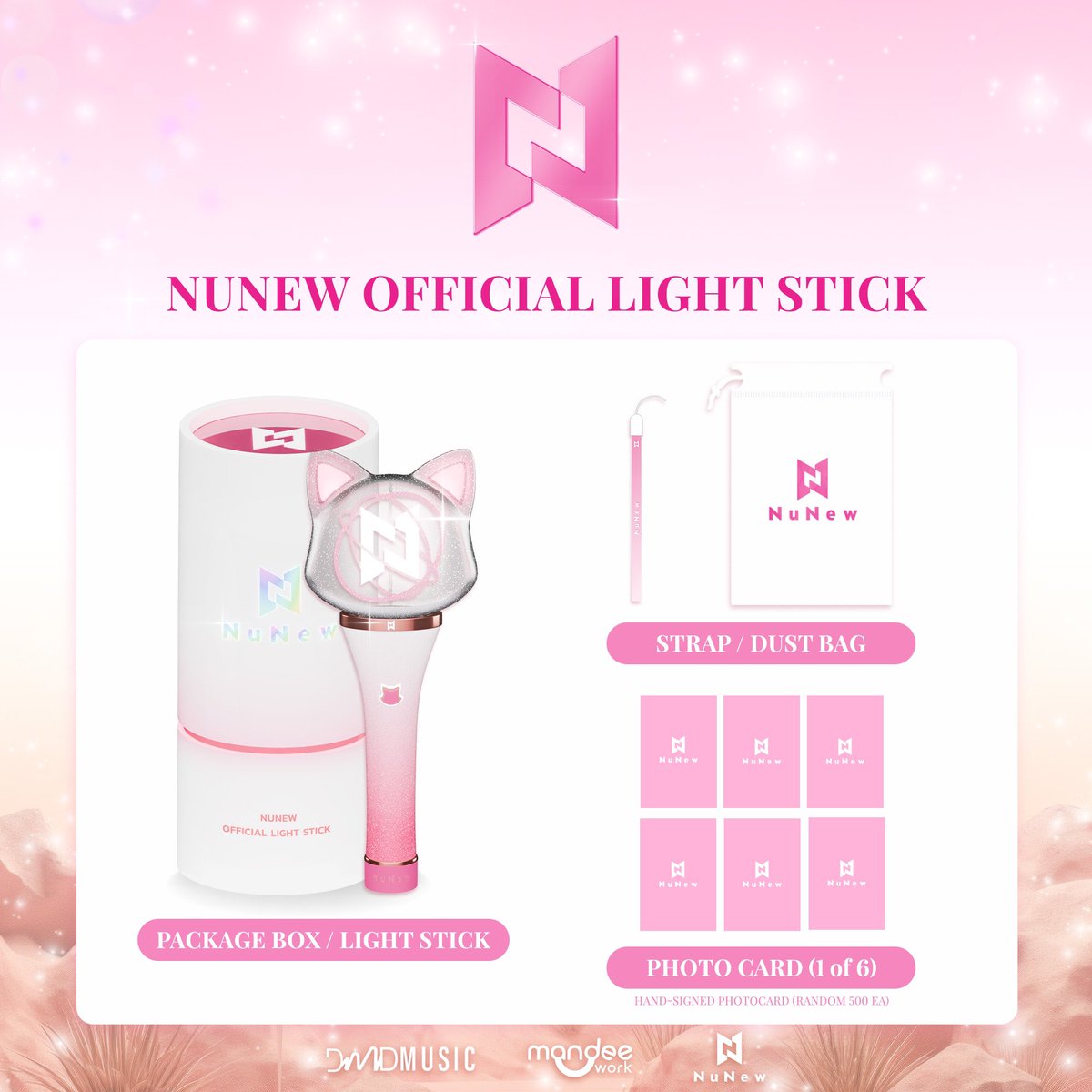 nicha_house's tweet photo. Pre-Order : Nunew light stick 💖 🐱✨
✅ thai proxy purchase service
✅ send ww / thai address 📦🌎
✅ #thaiwarehouse #thaiaddress #thaibank #thaitransfer
🛒DM
#NuNew1stConcert
#NuNew https://t.co/8Ir6SM3HsX
