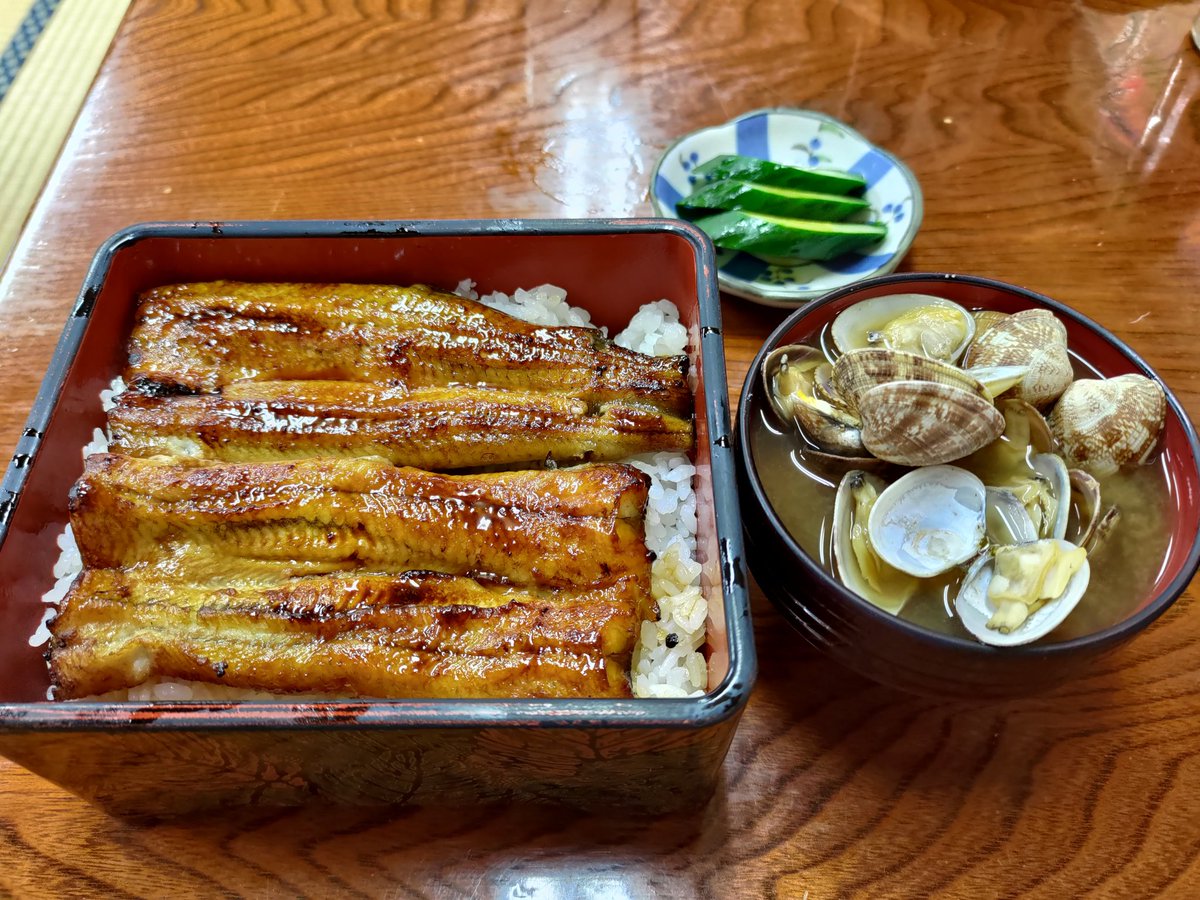 #そめや
うなぎを食べた。美味しいね。