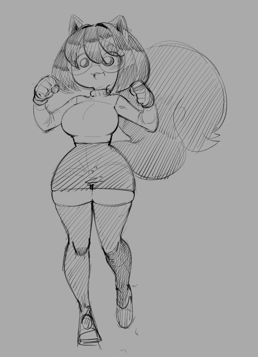 Dynobutt's tweet image. more sketches