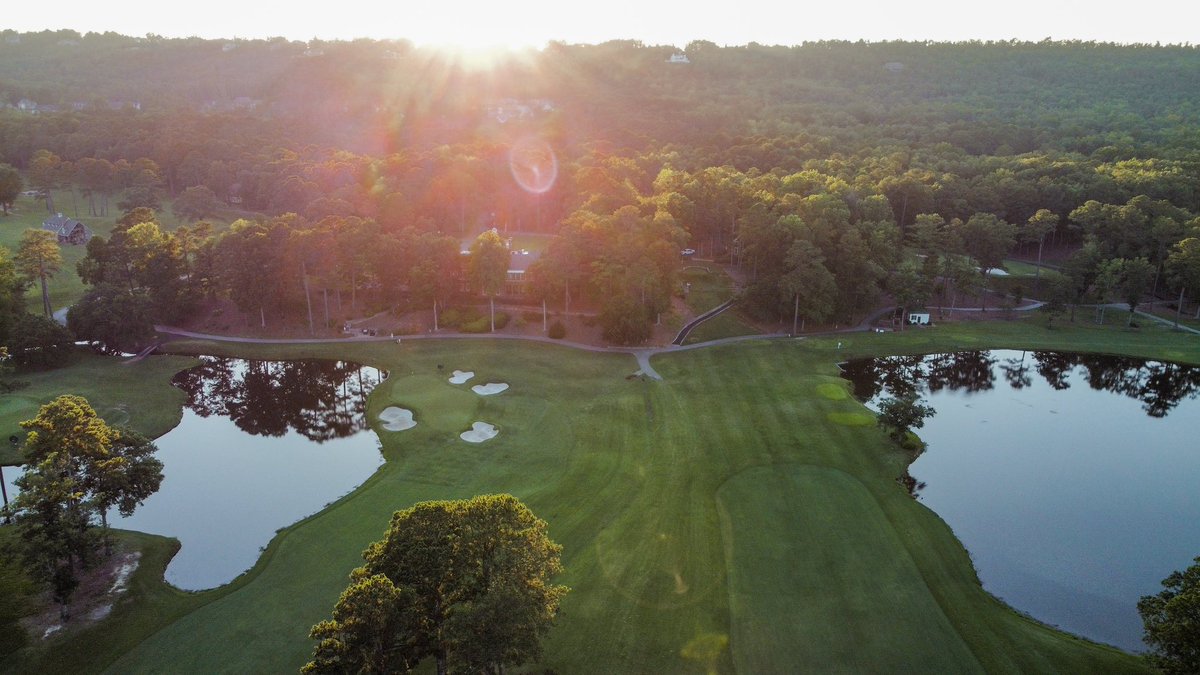 The sun has set over the beautiful Shoal Creek Club. 

Tomorrow we crown the 108th #AlabamaStateAM Champion!🏆