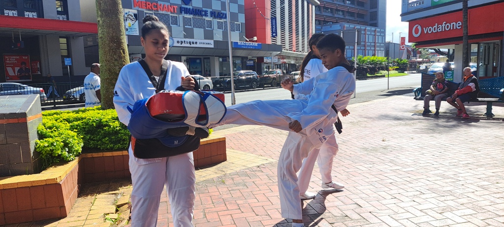 Huge vinaka vakalevu to the Taekwondo family that turned up at Ivi Triangle today to promote Olympic Day on June 22nd, 2024 as well as demonstrate what the sport has to offer.  #TeamFiji #InspireFiji #ADF #Paris2024 #OLYMPICDAY2024
