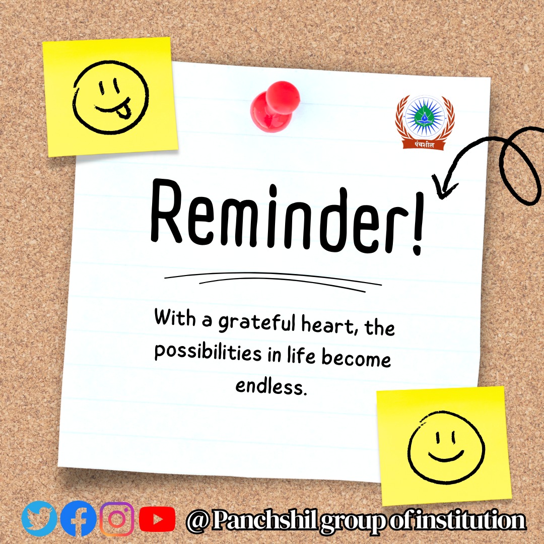 Panchshil2022's tweet photo. With a grateful heart, the possibilities in life become endless. https://t.co/lqlzUd8Uxk