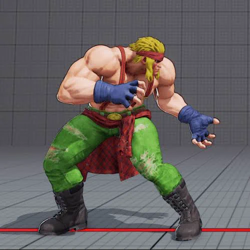 I know it may be a reach but after watching the game play trailer 20 times, I really do think that's Alex's body possessed by Bison, looking at a few moves of his that look similar and the dash in looks very Alex rush down.Also the extended headstomp looks like a grapple head 