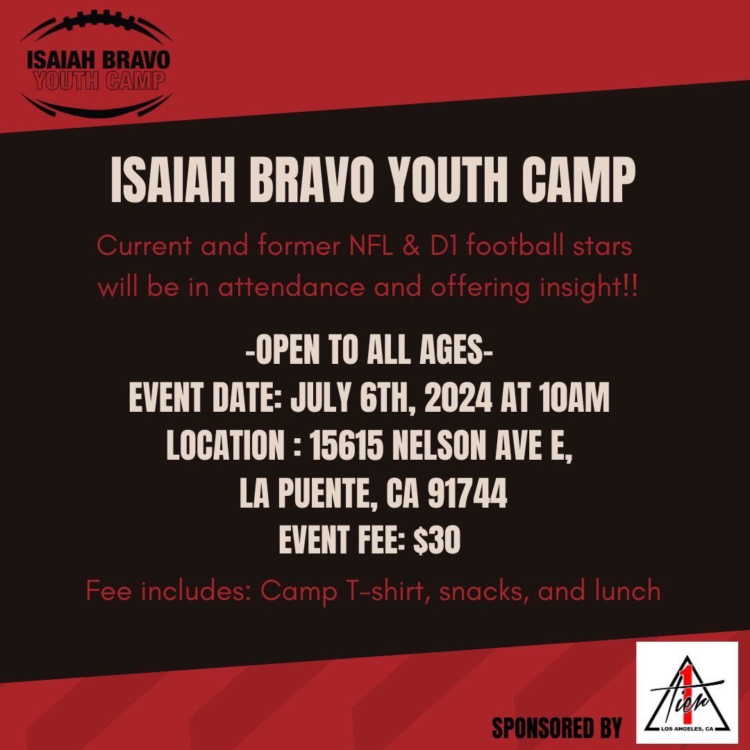 Isaiah Bravo 🏈 tweet media