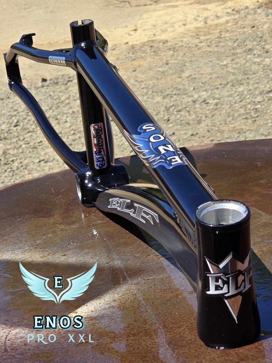 TheRealELFBMX's tweet photo. Our XXL Enos in Glossy black powder coat.
Call or email for more information on our hand crafted American made BMX racing frames.
#bmx #bmxracing #elfbmx #madeinAmerica ๐บ๐ฒ https://t.co/cI5OZpXWBY