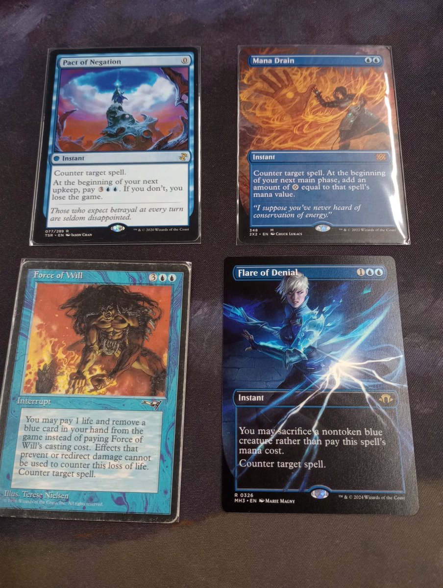 hoffchadwick1's tweet photo. I did a thing 😂. All of them are going into my Atraxa, Praetors Voice Deck. https://t.co/rieiGMTVvD