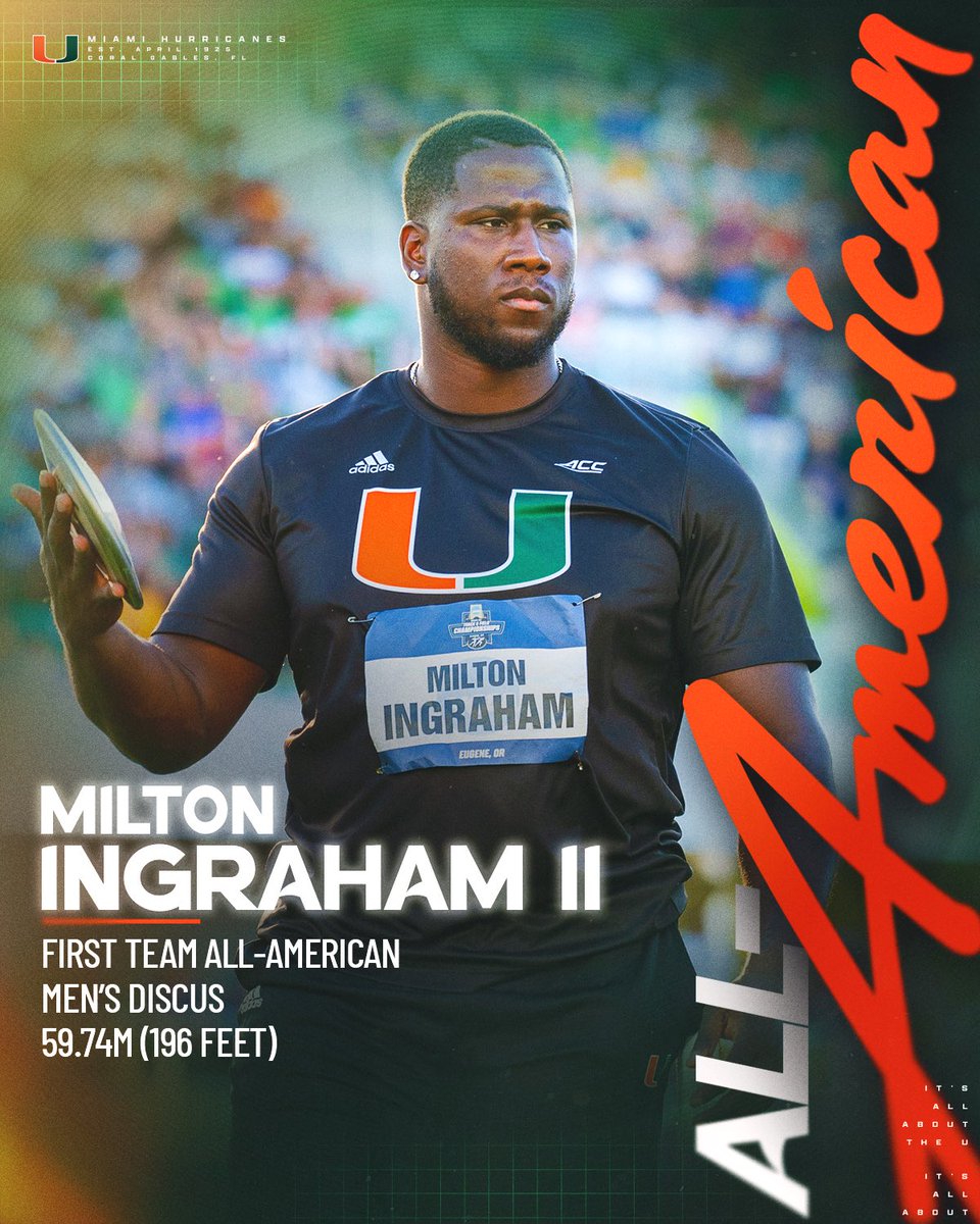 Miami Hurricanes Track & Field/Cross Country tweet media