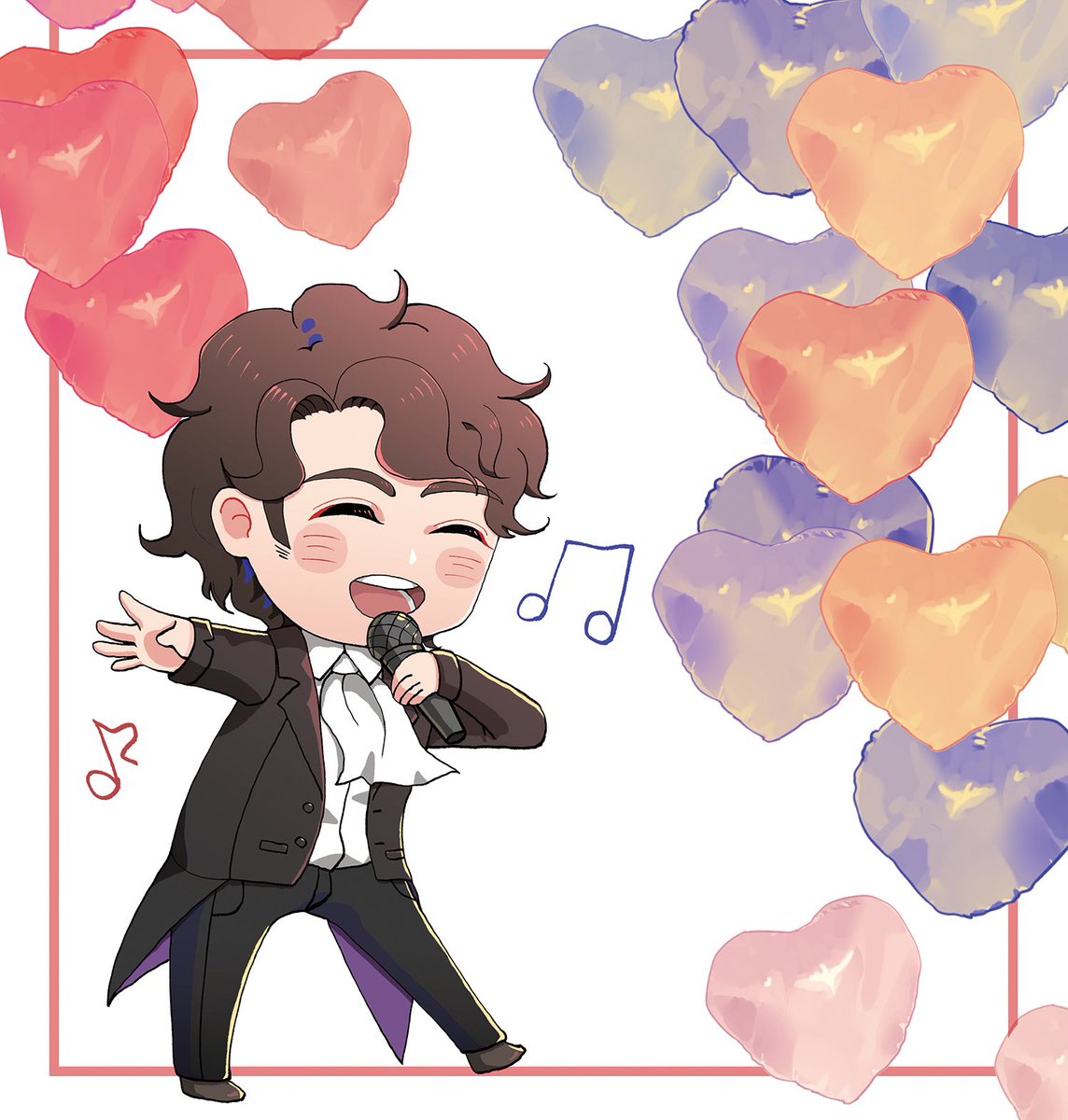 Midsielu0608's tweet image. 💐今回も「台湾応援団」の祝花のイラストを描きました✨
友達に感謝します🙇🏻‍♀️
今回の祝花、皆様が喜んでいただければ、嬉しいです💗
マモちゃん、いつも幸福になりますように🌱💝
お誕生日おめでとうございます🎂
皆様も一緒にオケコンで盛り上げましょう✨
#AUTHENTICA
#宮野真守
#宮野真守誕生祭2024