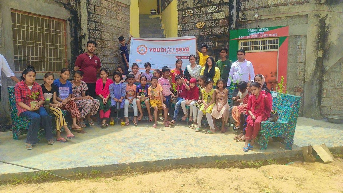 Youth For Seva (@yfs_official) on Twitter photo YFS Delhi planted ๐๐๐ ๐ฌ๐๐ฉ๐ฅ๐ข๐ง๐ ๐ฌ on World Environment Day in ๐๐ผ๐ป๐ฎ๐ฝ๐๐ฟ ๐๐ถ๐๐ ๐๐ผ๐ฟ๐ฒ๐๐ and ๐๐ต๐ต๐ฎ๐๐ต ๐๐ต๐ฎ๐, engaging 27 students for a greener future.
#WorldEnvironmentDay #YFS #GreenInitiative #Sustainabilityย #YouthForSeva YFS Delhi planted ๐๐๐ ๐ฌ๐๐ฉ๐ฅ๐ข๐ง๐ ๐ฌ on World Environment Day in ๐๐ผ๐ป๐ฎ๐ฝ๐๐ฟ ๐๐ถ๐๐ ๐๐ผ๐ฟ๐ฒ๐๐ and ๐๐ต๐ต๐ฎ๐๐ต ๐๐ต๐ฎ๐, engaging 27 students for a greener future.
#WorldEnvironmentDay #YFS #GreenInitiative #Sustainabilityย #YouthForSeva