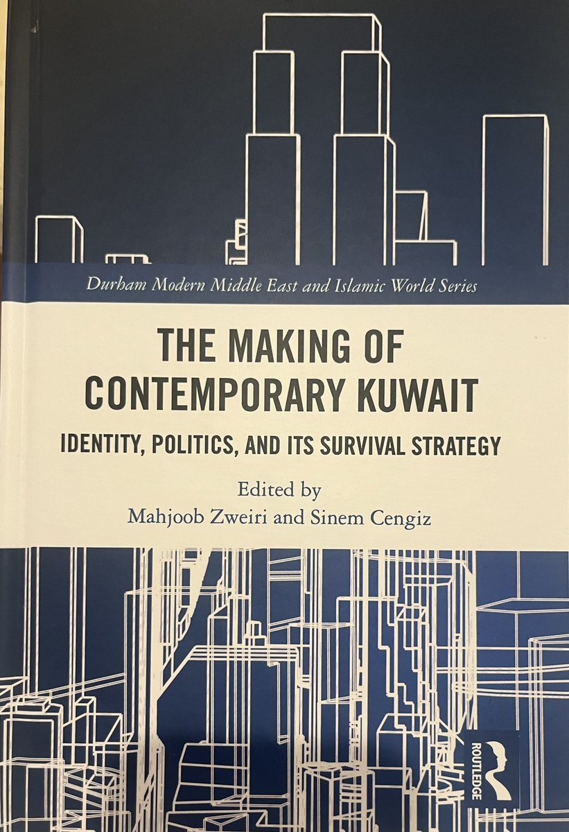 GiorgioCafiero's tweet image. Just received my copy of this book edited by @Profmzweiri & @SinemCngz.
My chapter: “#Kuwait’s Relations with the Global Powers: US, Russia, and China”
Shout out to @SinGulfura, @courtneyfreer, @Dr_Ulrichsen & @SamRamani2 for sharing insights which helped further my research.