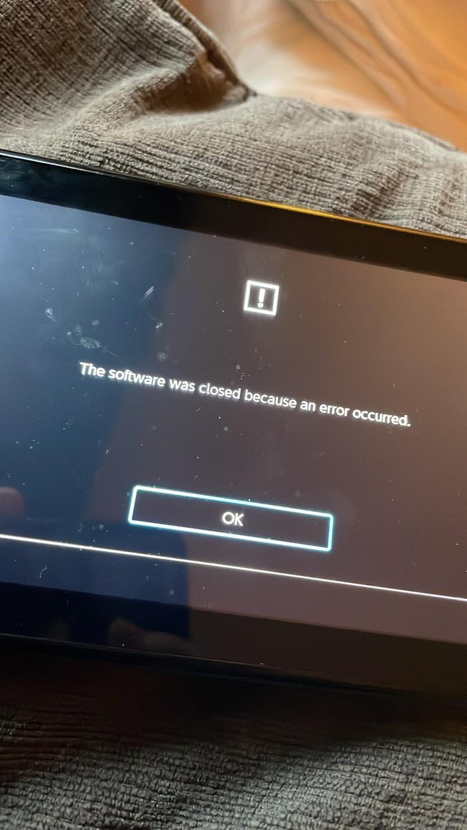 impalaholic's tweet photo. @DisneyDLV the switch needs an update so bad. These crashes are killing the game. I can’t get 5 minutes without this happening! https://t.co/3tSYmrKy7L
