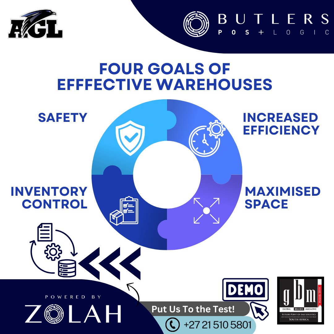 ButlersPOS's tweet photo. Discover how Butlers' warehouse solutions optimize efficiency, control, and safety to deliver unparalleled supply chain and retail logistics support. Partner with us to maximize your operational performance. #WarehouseOptimization #SupplyChainExcellence #LogisticsInnovation https://t.co/7T3maqpMVb