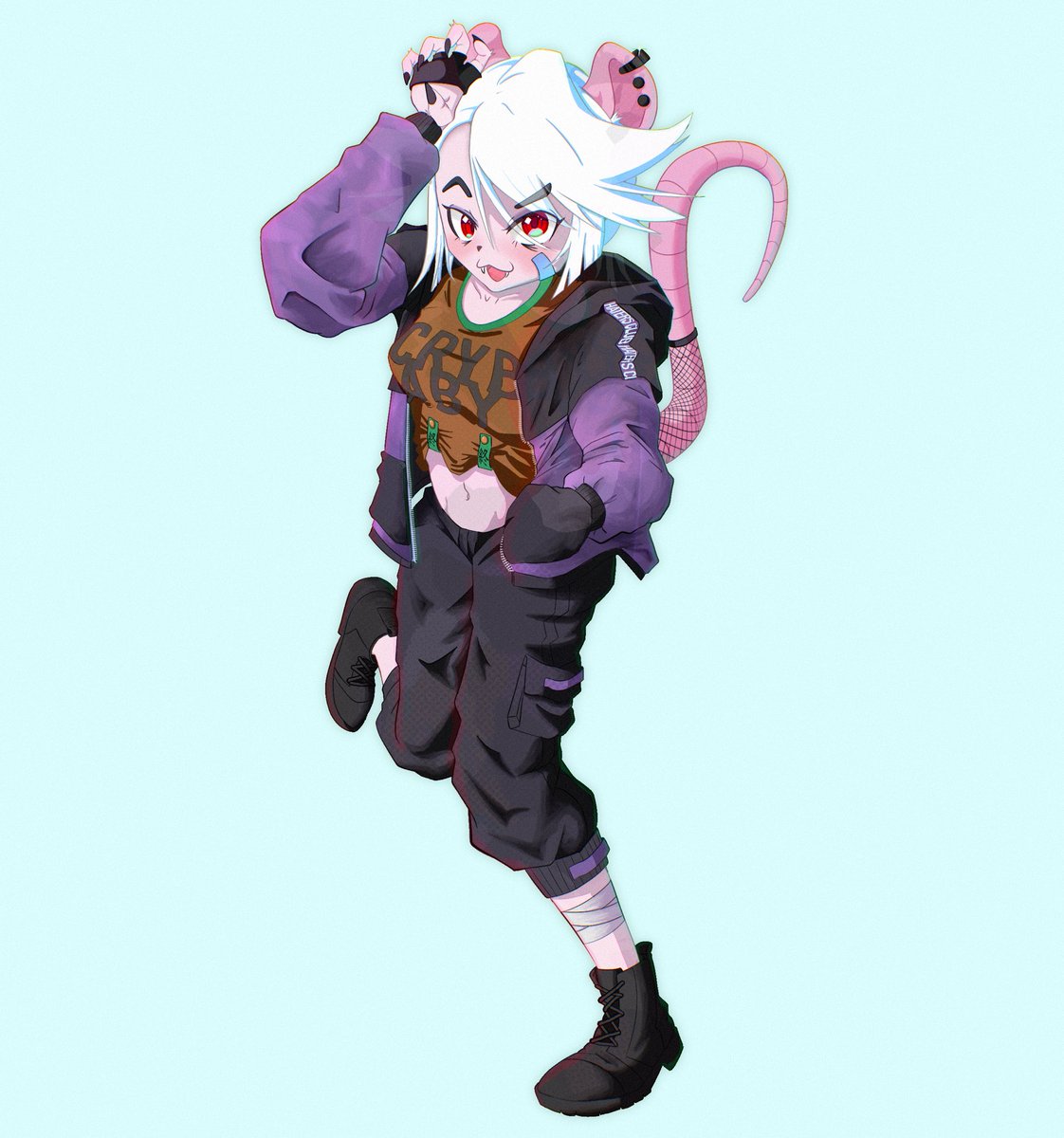 I drew my homie Ratqueeen 🙂