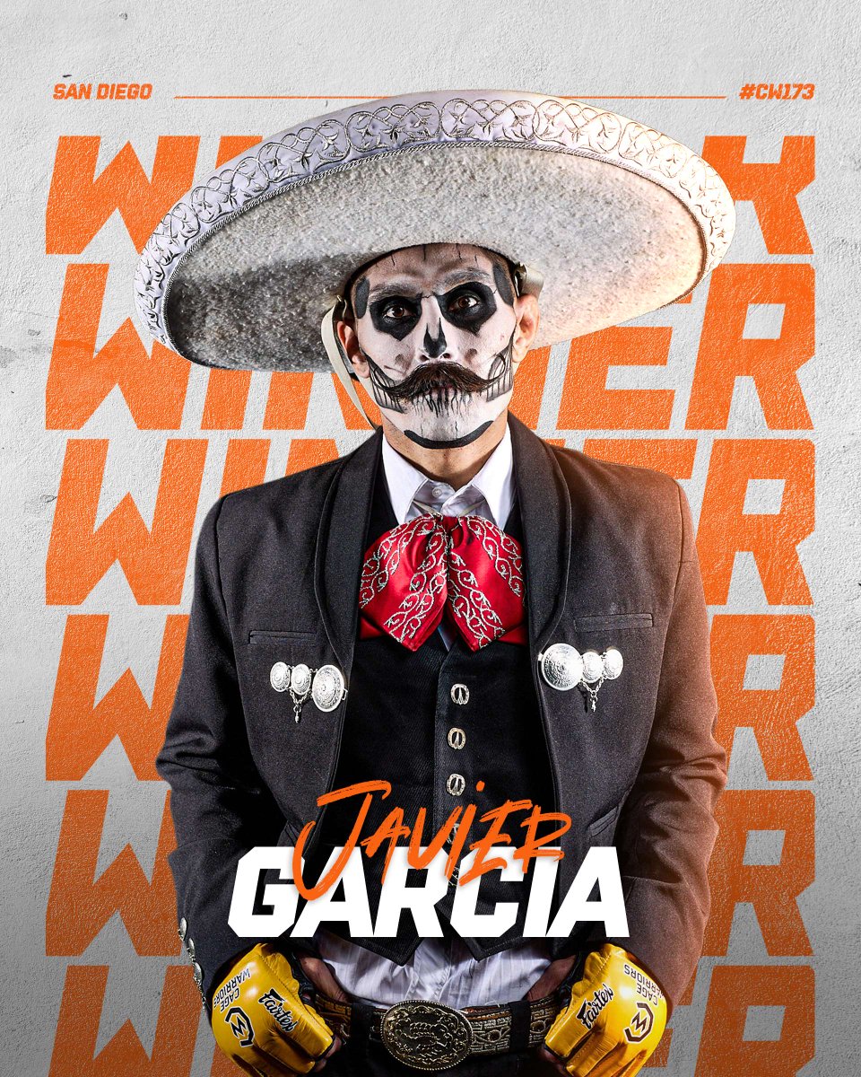 CageWarriors's tweet photo. WOW! Javier Garcia gets the nod 🙌
The judges are split, but it's El Mariachi who wins our #CW173 co-main event! https://t.co/jHDAGF5lmK