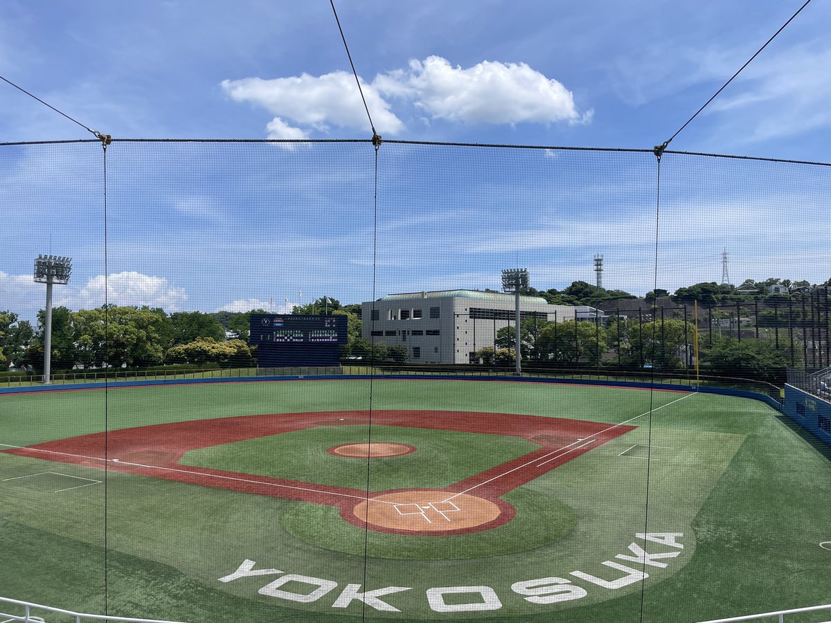 本日は試合視察でこちらへ。
#npb