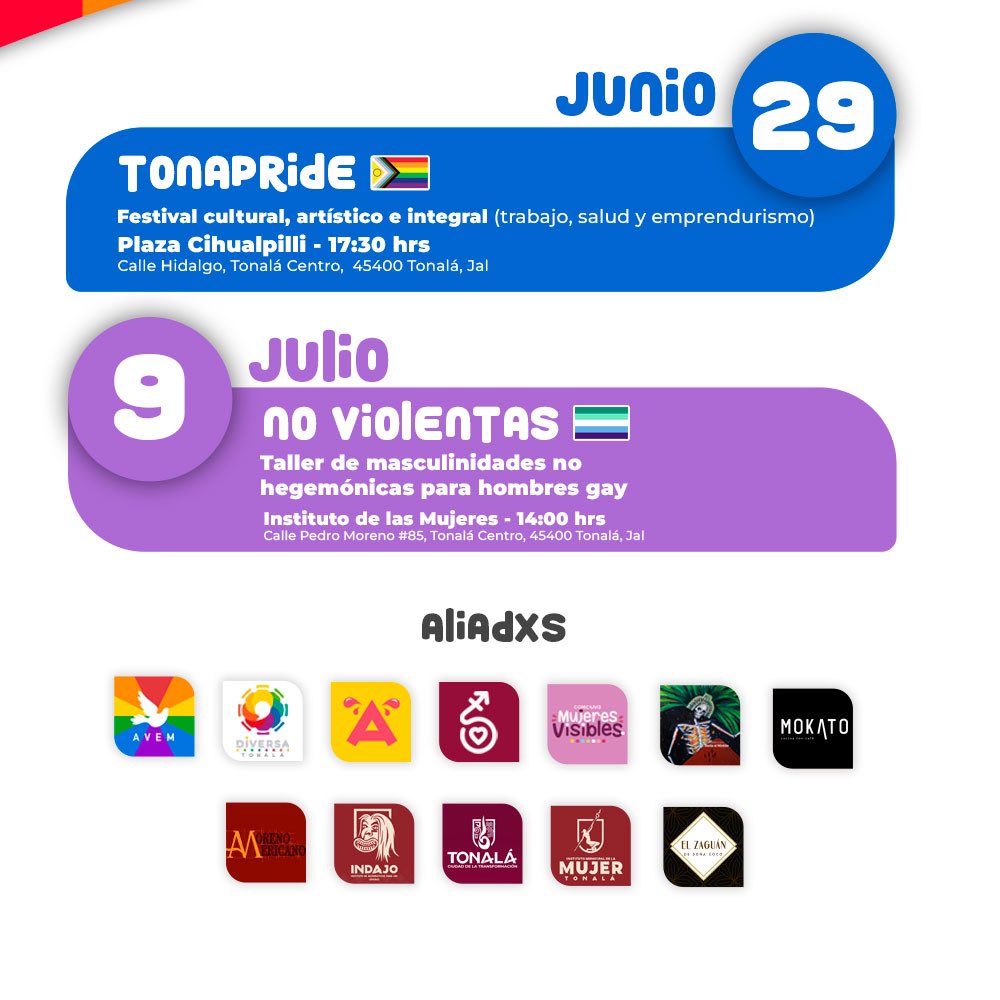 DiversaTonala's tweet photo. La tercera y cuarta semana 🫰🏽 y un bonus de julio 🏳️‍🌈🏳️‍⚧️ https://t.co/O4UL70PFCz