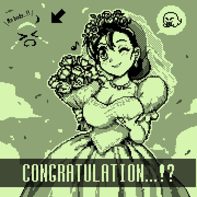 クリア後イラストにはとんでもない事実が隠されていました。
これが本当の真実のトゥルーエンドです!(捏造) 