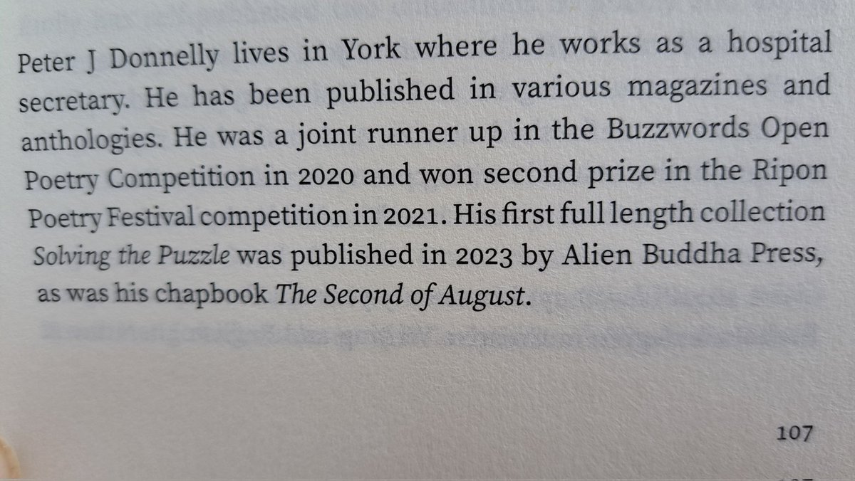 Peter J Donnelly (@pj_donnelly) on Twitter photo A lovely surprise in today's post. Thank you <a href="/YorkLiteraryRev/">York Literary Review 2024</a> for including my poem. A lovely surprise in today's post. Thank you <a href="/YorkLiteraryRev/">York Literary Review 2024</a> for including my poem.