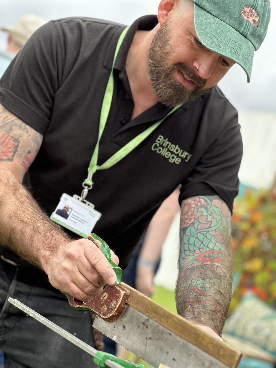 Brinsbury College at the South of England Show.
Come see Sam, our Furniture lecturer offering demo’s