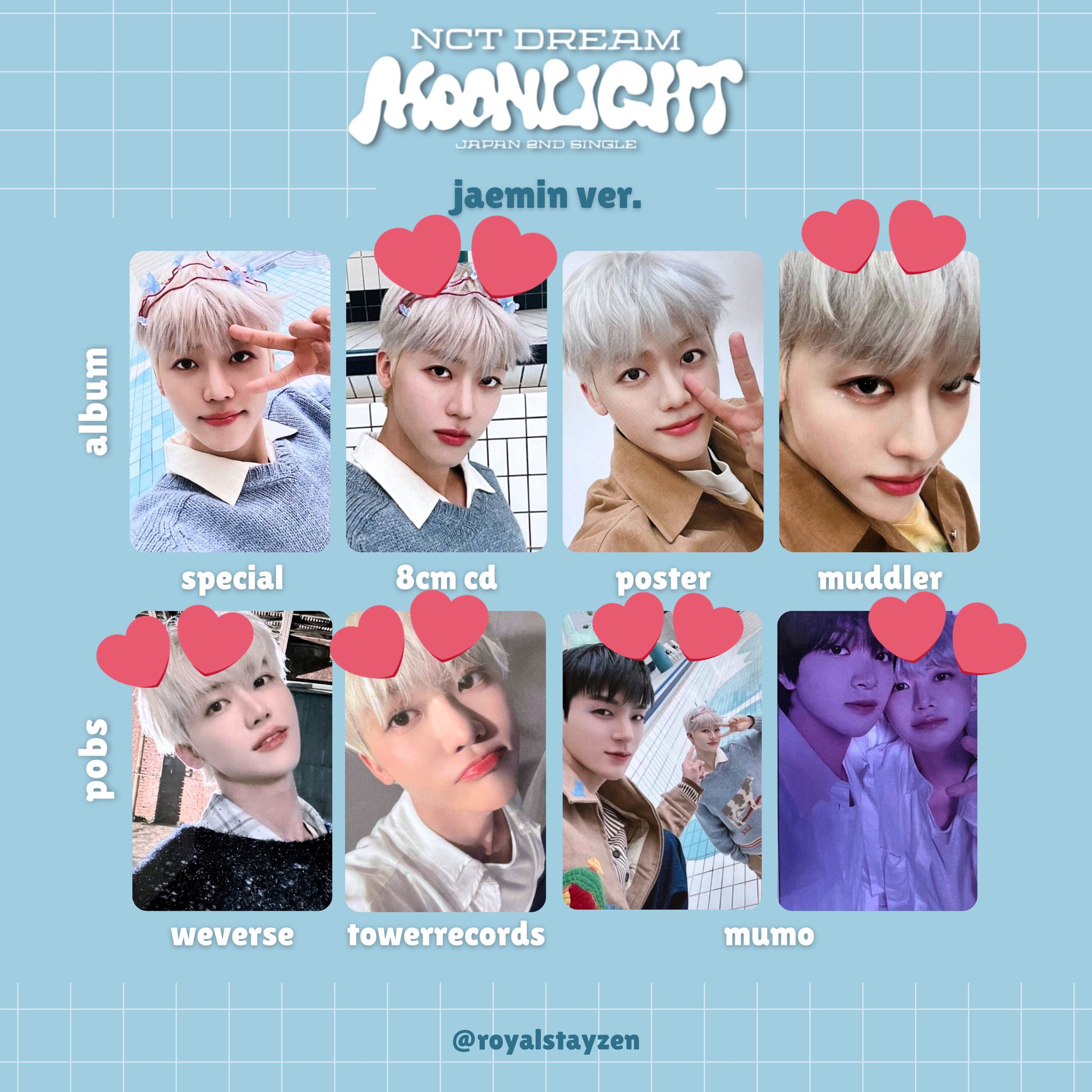 NCT DREAM Moonlight ウィバース特典トレカ ジェミン NCT DREAM Moonlight Weverse ジェミン