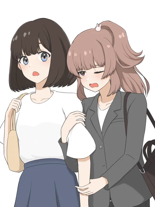 差分 ゆ「昨日も徹夜だったら今から帰るの大変じゃない?うち近いけど泊まってく?」 く「ふわあ〜ありがと助かる〜」 的な