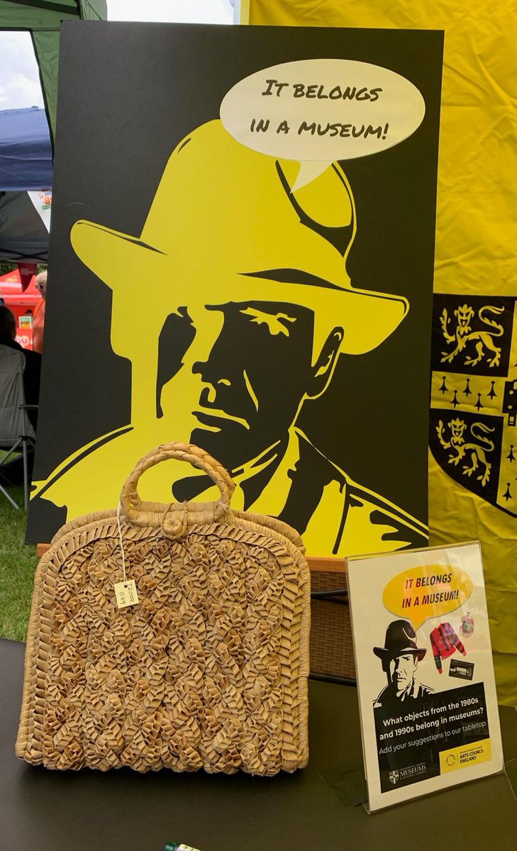 We’re at <a href="/ArburyCarnival/">Arbury Carnival</a>! Come and see us from 11am to 5pm today 👋🎉
 
The theme is ‘We love the 80s and 90s’.
 
Create your own paper fortune teller to decide your museum fortune and tell us what objects from the 80s and 90s you think belong in a museum!