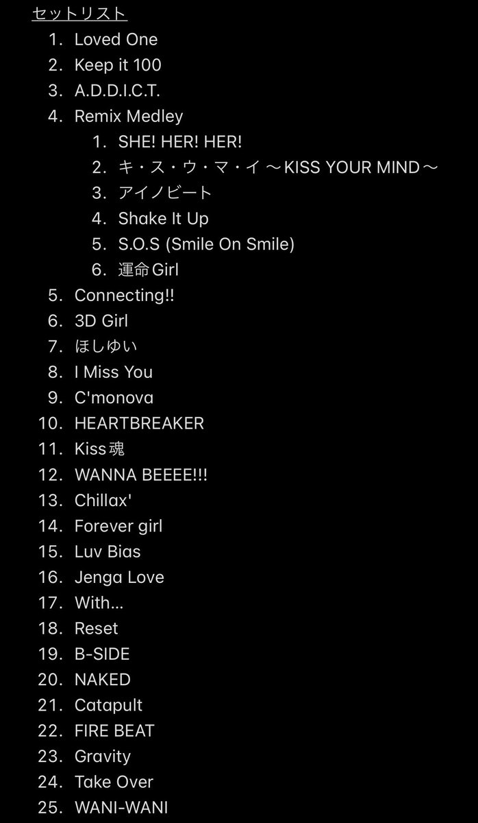 Kis-My-Ft2 Dome Tour 2024 Synopsis セットリスト