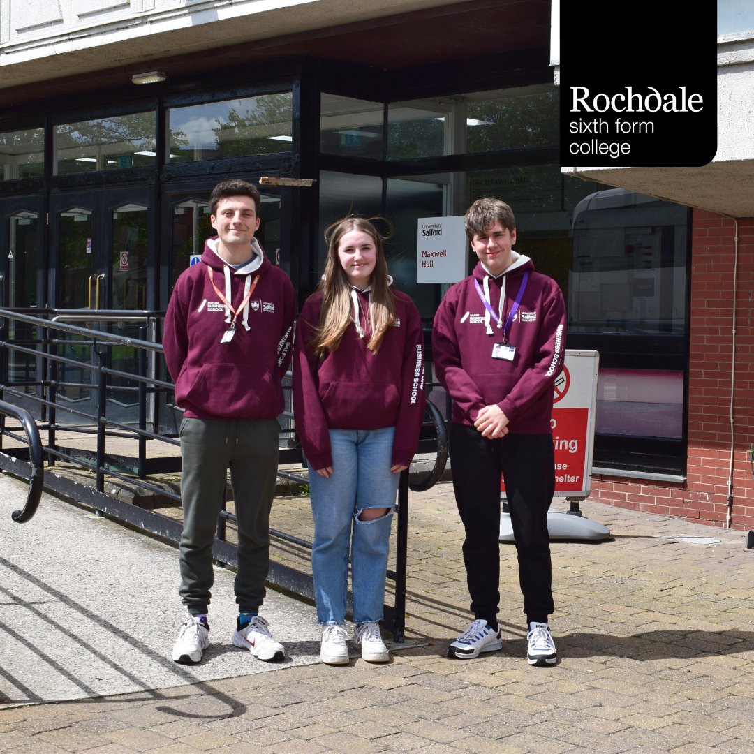 RochdaleSFC's tweet photo. Law students recently visited Salford University, enjoying a comprehensive and enriching experience. From inspiring talks to masterclasses, this trip was packed with invaluable experiences. Read more here: https://t.co/oMAIG5yPrb https://t.co/X8uEqq4yD9