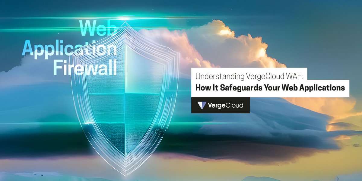 vergecloud's tweet photo. 🔐🌐 Understanding #VergeCloud WAF: Your first line of #defense against cyber threats! Discover how it protects your web apps. 

https://t.co/8s5vACLUrd

#CyberSecurity #WebAppProtection #WAF https://t.co/jYnr8US6Tc