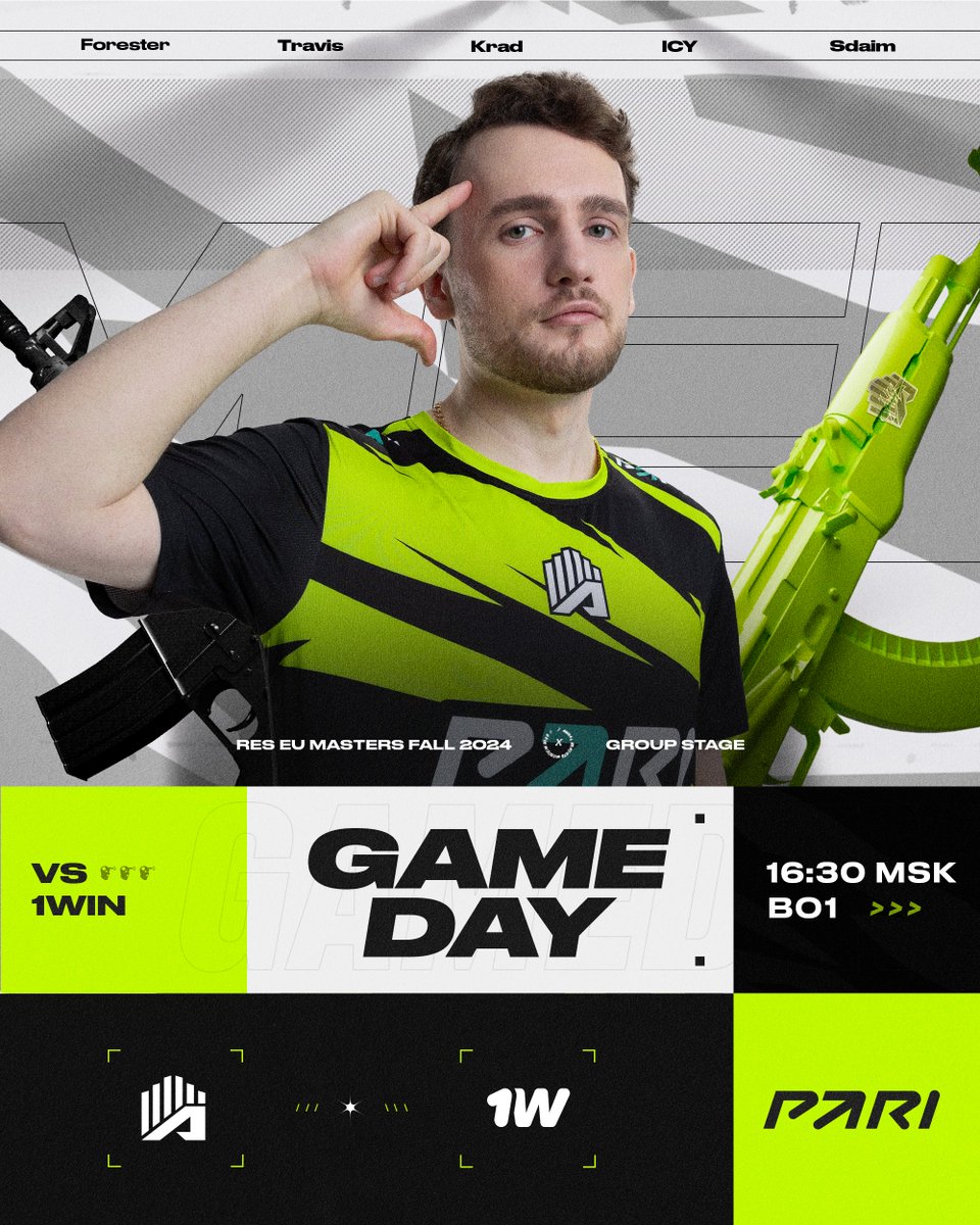 amkalesports's tweet image. It&apos;s GAMEDAY!!  

🏆 @REScircuit_EN 
🆚 @1winesports  
🕔 15:30 CEST

#REScircuit | #BLASTPremier