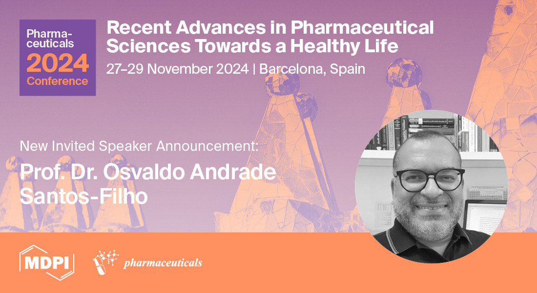 Confira: Prof. Osvaldo Andrade Santos-Filho (IPPN-UFRJ) é palestrante convidado na "Pharmaceuticals 2024 Conference" em Barcelona, Espanha.

Mais informações sobre o evento em: sciforum.net/event/Pharmace…